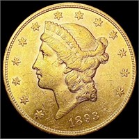 1893-S $20 Gold Double Eagle UNCIRCULATED