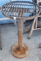 Round Steel Welding Table, Approximately 20"