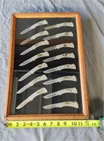 15 Smith and Wesson Folding Pocket Knives in Case,