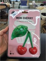 New mon Cherry measuring spoons and egg separator