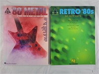 PB 80's music book for Guitar