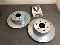 GM 14" Vented Brake Discs w/ Pads