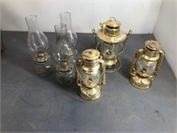 4- Assorted Kerosene Lanterns