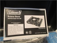 NEW COLEMAN BUTANE STOVE