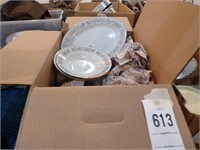 Box of dynasty plates, cups