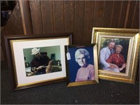 3 picture frames (ALL TO GO 1 MONEY)