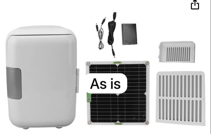 50W Solar Refrigerator with Solar Panel