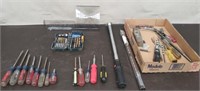 Box Tools-Craftsman Screwdrivers, Bits, Torque,