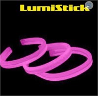 8'' Twister Glowstick Bracelets - Pink 40bracelets