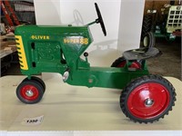 Oliver Eska Super 88 Pedal Tractor, Repainted Very