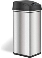 ITOUCHLESS STAINLESS STEEL AUTOMATIC TRASH CAN 13