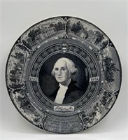 George  Washington Ironstone Portrait Plate-1932