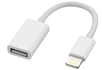 (New)iPhone OTG Adapter Dongle Lightning Male to
