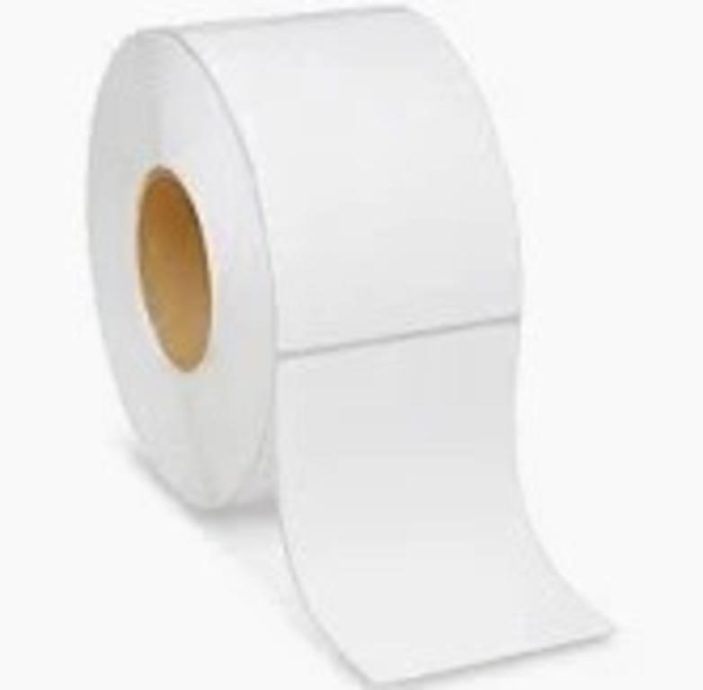 4 Rolls Of Thermal Perforated Shipping Labels 4000