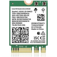 WiFi 6E AX210 NGW WiFi Card with Bluetooth 5.3...