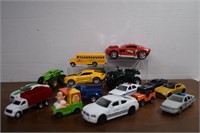 Assortment Of Vehicles, Most Are Metal & Diecast