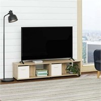 Mainstays Adjustable TV Stand  70  Natural