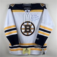 EDDIE JOHNSTON AUTOGRAPHED JERSEY