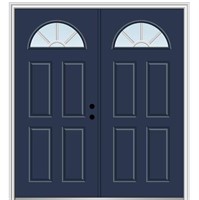 *READ*60x80" Fiberglass Painted Double Front Doors
