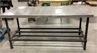 Omaha Fixture & Supply stainless steel table