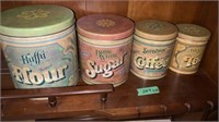 Canister set tin