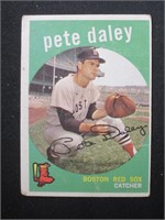 1959 TOPPS #276 PETE DALEY RED SOX