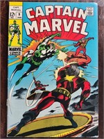 Captain Marvel #9 (1969) GENE COLAN COVER