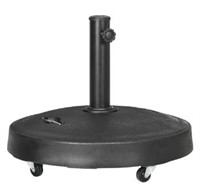 Outsunny 52 lbs. Resin Patio Umbrella Base with Wh