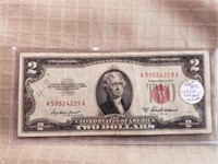 1953A US Red Seal Note UNC