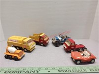 Tonka toy lot, various all metal and plastic lot