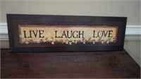 Live Laugh Love Sign