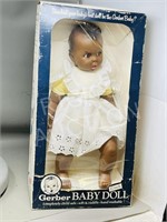vintage Gerber baby doll in box - 17" long