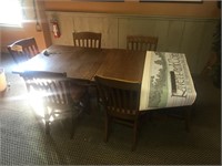 2-3FT TABLES AND 6 CHAIRS