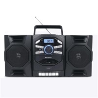 WF1030  Emerson Portable Stereo Boombox, CD & Cass