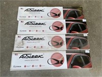 4 boxes of Airsleek window deflectors