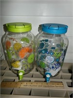 Two New Glass Dispensers