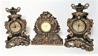 Florentine Style Mantel Clocks