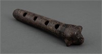 Colima Pre-Columbian Black Ware Flute
