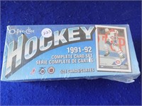 1991-92 O-Pee-Chee Complete Card Set Unopened Box
