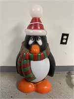 29 inch Christmas penguin blow mold