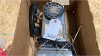 Old Vintage Rotary Pay Phone