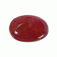 Genuine 4x3mm Oval Ruby Cabochon