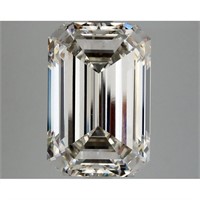 Igi Certified Emerald Cut 8.19ct Vs2 Lab Diamond