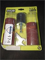 Ryobi Drum Sander Drill Attachment Set