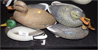 6 Working Duck Decoys