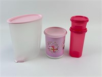 New Tupperware Christmas & Cereal Canister & More