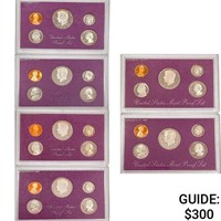 1983-1989 Proof Sets (50 Coins)