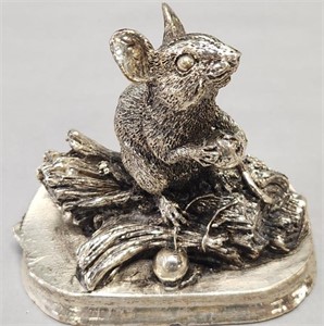 925 Silver Plate Mouse
