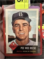 PEE WEE REESE BASEBALL CARD