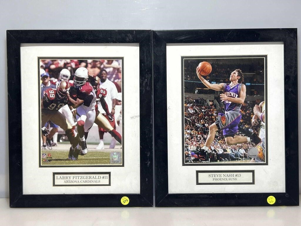 2 OLP Framed Sports Photos.